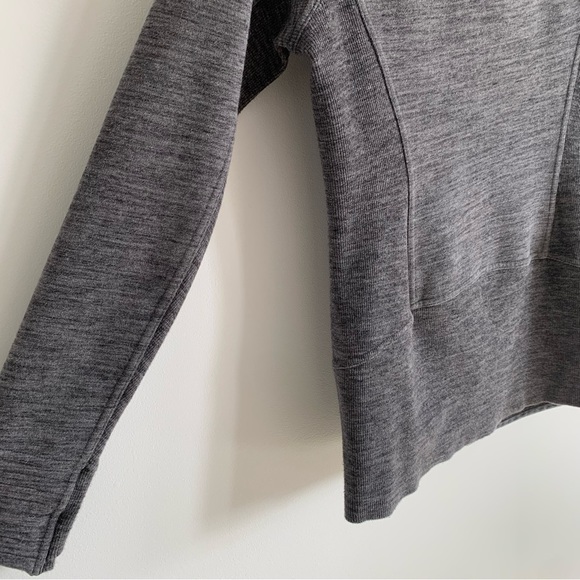 Lululemon Radiant Jacket II Heathered Core Dark Grey Women’s Size 6 - Picture 12 of 14